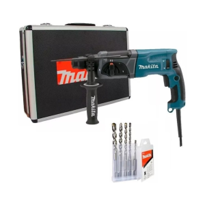 MAKITA-Drill - HR24710 & Aluminium Case with SDS Plus Bit Set