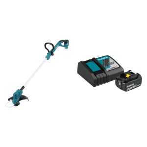 Makita Edge Cutter BL 18V LXT Telescopic String Trimmer w/String, Batteries, Cha