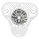 Impact Screen Urinal with Deodorizer Block Green Mint