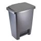Bin - Step On Waste Basket 33Qts Grey - RUBBERMAID