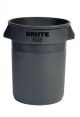 Bin - 32 Gallon Grey Brute - RUBBERMAID