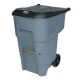 Bin - 65 Gallon Brute Rollout Container- RUBBERMAID