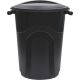 20 Gallon Injection Molded Black Trash Can - UNITED SOLUTIONS
