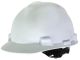 Safety Helmet Ratchet Wearsafe V Guard White