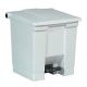 Rubbermaid Step On Container 8 Gallon White