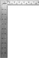 Johnson Professional Easy-Read Steel Carpenter Square 8