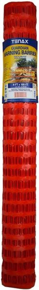 Tenax Safety Fence Orange 4' x 100'