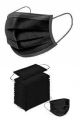 Disposable 3ply Face Masks (50pcs) - Black