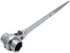 21-22mm Scaffold Spanner Ratcheting Socket Wrench Flat Satin Cr-v Ratchet Podger