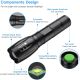 Tactical LED Flashlight  Military Grade 5 Modes 3000 Lumens waterproof