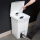 Rubbermaid Step On Bin Container 12 Gallon - White