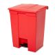 Rubbermaid Step On Bin Container 18 Gallon / 68 L - Red