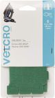 Velcro Get-A-Grip Straps Green 6pk