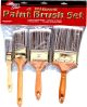Linzer 4pc Polyester Paint Brush Set (1