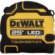 Dewalt Toughseries 25' Tape Measure with LED Light