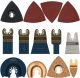 XXGO 25 Pcs Oscillating Tool Accessory Kits Compatible with multiple brands
