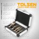 Tolsen 5pc Black & Gold HSS Step Bit Set