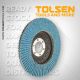 Tolsen Zirconia Oxide Flap Disc 4 1/2