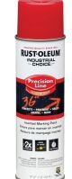 Rust-Oleum Industrial Choice Fluorescent Red 17 Oz. Inverted Marking Spray Paint