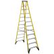 Werner 12' Type 1AA Fiberglass Step Ladder 375lb