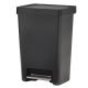 Rubbermaid 13 Gal. Charcoal Step-On Series 2 Wastebasket Bin