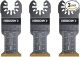Arrow Titanium Coated Oscillating Tool Saw Blade 1 1/4 Inch, 3-Pack