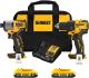 Dewalt 20V MAX Brushless Lithium-Ion 2-Tool Combo Kit (2 Ah)