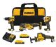 Dewalt Atomic 20-Volt Lithium-Ion Brushless Combo Kit (4-Tool) with (2) 2.0Ah
