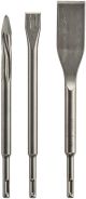 Bosch 3pc SDS Plus Self-Sharpening Chisel Set