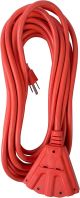 Bergen HD Outdoor Triple Tap Extension Cord 25' 14 AWG 15A/125V AC Orange