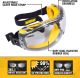 Dewalt Concealer Clear Anti-Fog Dual Mold Safety Goggle, Clear Lens