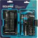 Eclipse Professional Tools 53pc T-Grip Ratchet Screwdriver & Mini Socket Set