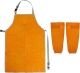 QWORK Welding Apron & Sleeves Heat and Flame Resistant