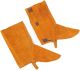 Leather Welding Spats Welding Gaiters, Fire Resistant Boot & Shoes Covers