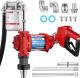 POXURIO 10GPM 12V Fuel Transfer Pump w/Discharge Hose & Automatic Nozzle