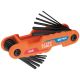 Klein Compact Folding Hex Key Set SAE/MM - 12pc