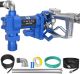 Bicos 12V 20 GPM Fuel Transfer Pump w/Discharge Hose & Manual Nozzle for Oil etc