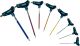 Eclipse Professional Tools Metric Colour coded T-Grip Hex Key Set (2mm - 10mm)