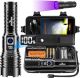 Flashlight 20000 High Lumens Rechargeable LED Flash Light w/LCD Display XHM77.2