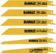 Dewalt Reciprocating Saw Blade Set for Metal and Woodcutting 6pc