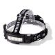 Steelman Pro Slim Profile LED Headlamp with Rear Flasher and 3 AA Batteries
