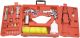 Master Mechanic HVLP Gravity Feed Spray Gun Kit w/Blow Gun & Cleaning Brush 44pc