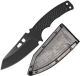 ABKT Elite Fixed Neck Knife Recon Ops - Black