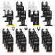 AMZWEI 28 Pcs Metal Wood Oscillating Multitool Quick Release Saw Blades