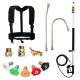 EDOU 20' Telescoping Pressure Washer Wand Gutter Cleaner Tool 4000PSI