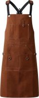 Flame Retardant And Waterproof 6 Pockets Leather Apron 24