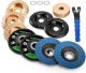 IMengjbang 14pc Angle Grinder Wood Carving Disc Set 4