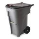 Bin - 65 Gallon with Wheels - Granite Grey - Roto