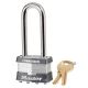 Master Lock Company Magnum Keyed Padlock Long Shackle 1 3/4