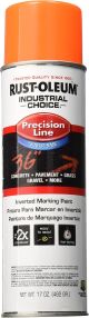 Rust-Oleum IC Water-Based  FluorescentOrange 17oz Inverted Marking Spray Paint